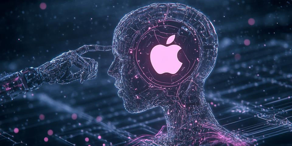 apple iphone ai features and smart assistant technology concept