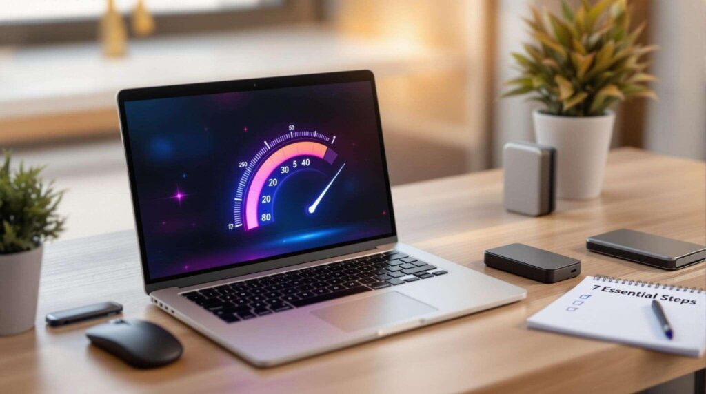 slow laptop performance and how to speed up laptop quickly in 5 minutes