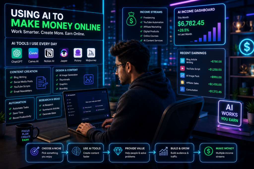 using ai to make money online