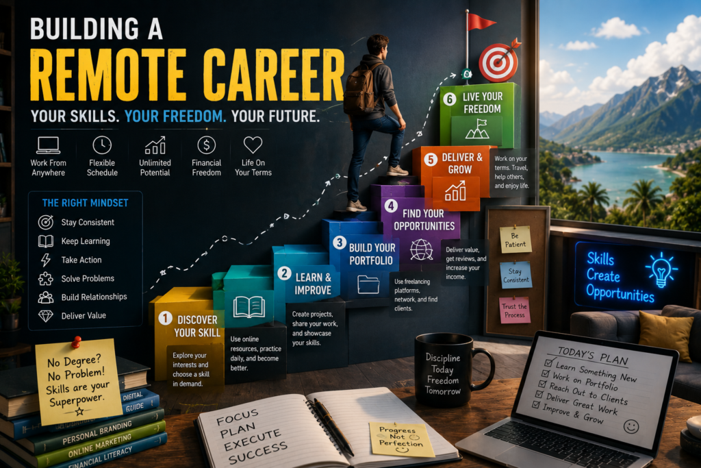 building a remote career fast