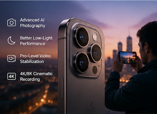 iphone 2026 camera systemcapturing professional quality photos and videos for content creators and mobile filmakers