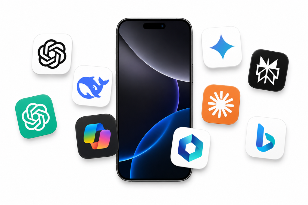 best ai apps to use with an iphone