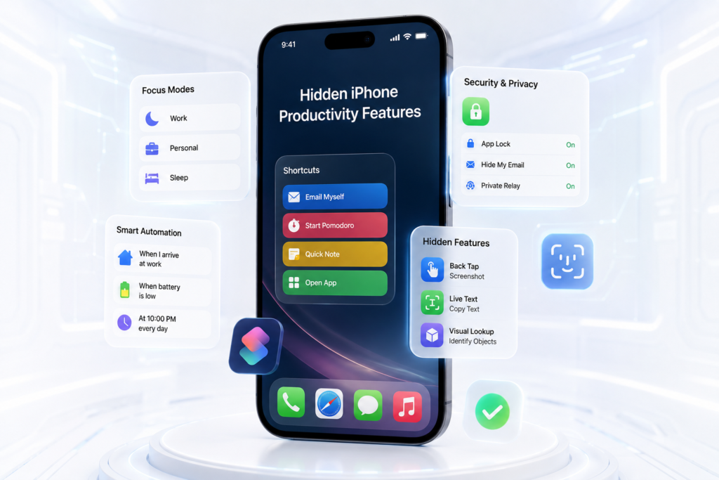 iphone productivity features