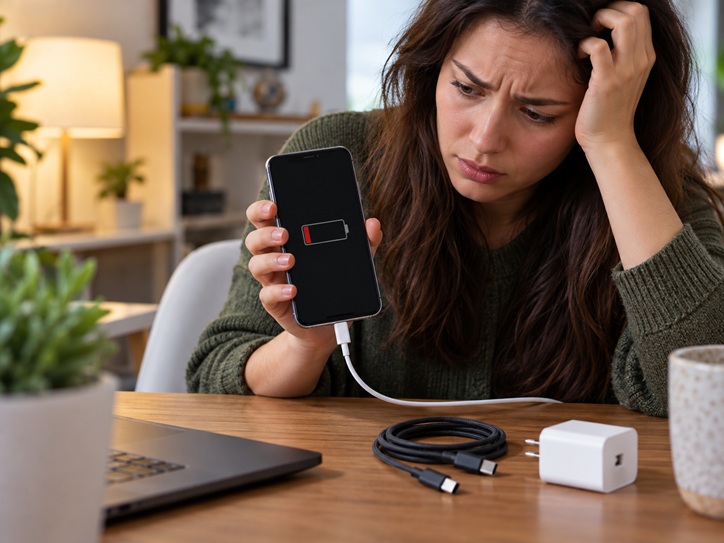 how to tell whether an android charging problem is the cable, port or battery 3