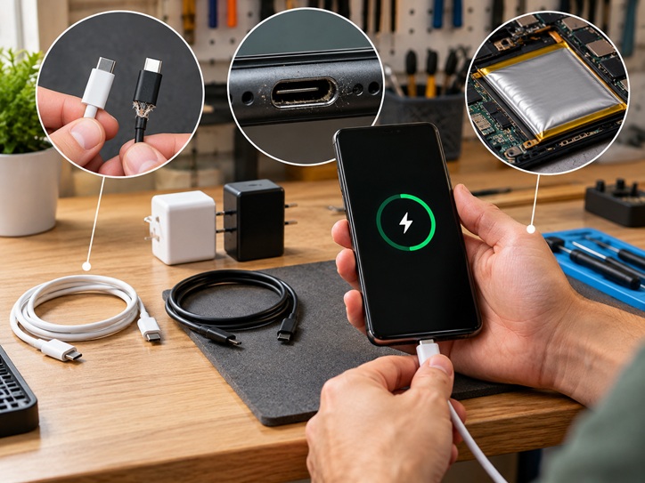How to Tell Whether an Android Charging Problem Is the Cable, Port or Battery how to tell whether an android charging problem is the cable, port or battery 4
